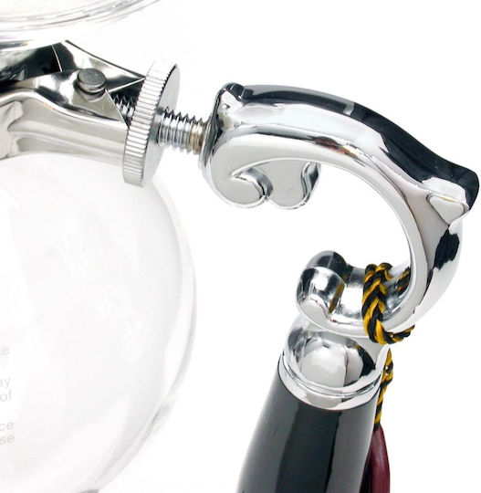 Yama Glass tca-5d Με Εστία Syphon Γυάλινο Διάφανο 130x150x390mm