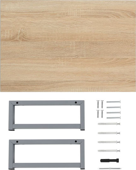 vidaXL Countertop without Sink L60xW40xH16.3cm Oak