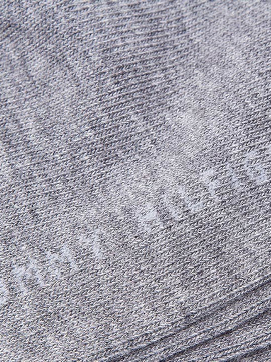 Tommy Hilfiger Men's Solid Color Socks Gray 2Pack