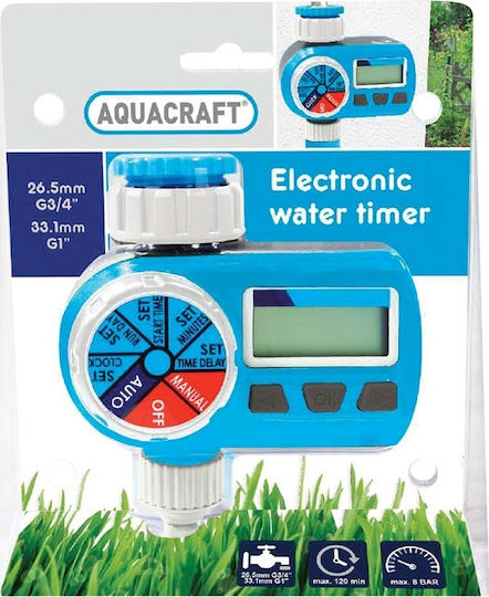 Aquacraft Bewässerungsprogrammierer Armatur Batterie 1 Ausgabe