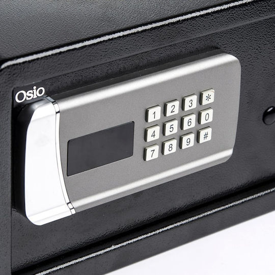 Osio Safe with Digital Lock L43xW38xH20cm OSB-2043BL