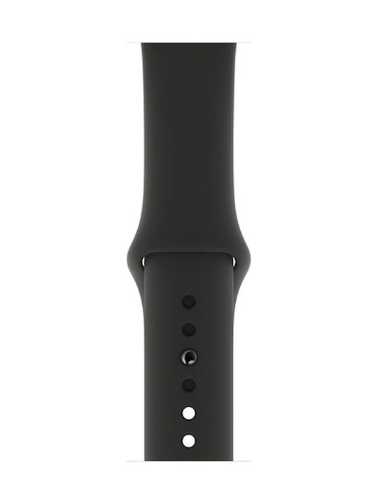 Apple Sport Band Strap Silicone Black (Apple Watch 42/44/45mm)