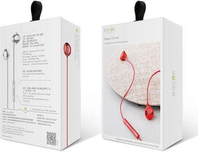 Baseus Encok H06 In-ear Handsfree with 3.5mm Connector Red