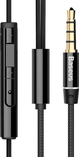 Baseus Encok H06 In-ear Handsfree με Βύσμα 3.5mm Μαύρο