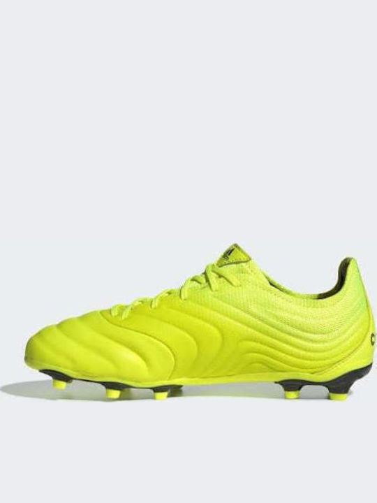 adidas Copa 19.1 Football Shoes with Cleats Solar Yellow / Core Black
