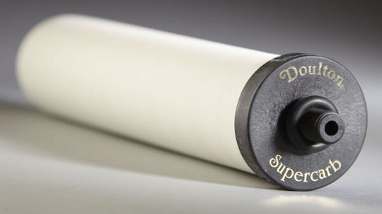 Doulton Countertop and Under Sink Water Filter Replacement made of Activated Carbon 10" Supercarb 0.5 μm