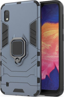 Hurtel Ring Armor Back Cover Μπλε (Galaxy A10)