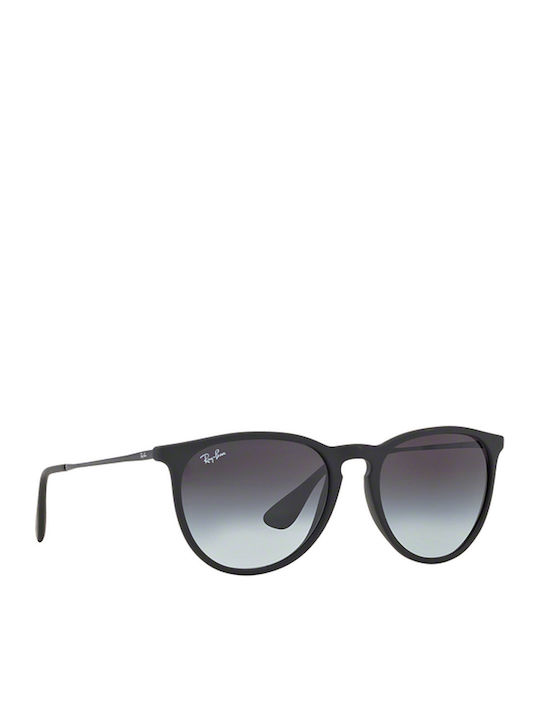 Ray Ban Erika Дамски Слънчеви Очилa с Черна Рамка и Черни Преливащи Лещи RB4171 622/8G