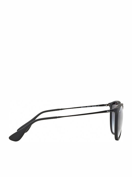 Ray Ban Erika Дамски Слънчеви Очилa с Черна Рамка и Черни Преливащи Лещи RB4171 622/8G