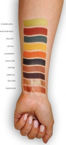 London Copyright Magnetic Eyeshadow Shades Eye Shadow Matte in Solid Form with Turquoise Color 1.6gr