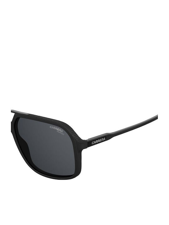 Carrera Herren Sonnenbrillen mit Schwarzem Horn umrandetem Rahmen und Grauen Gläsern 229/S 807/IR