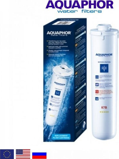 Aquaphor Countertop and Under Sink Water Filter Replacement made of Activated Carbon 10" K7B 0.8 μm