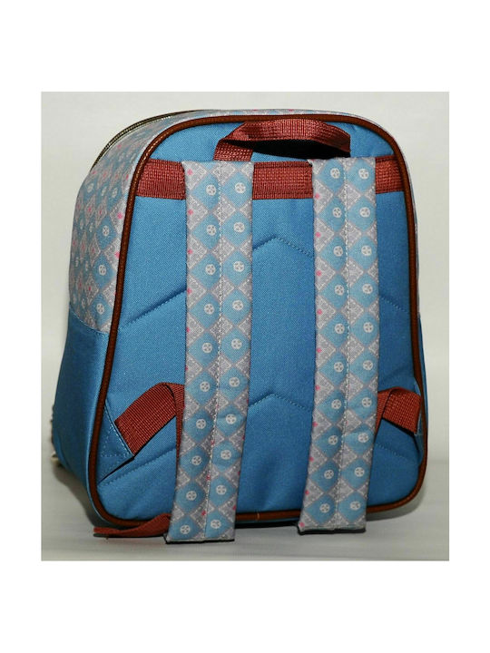 Back Me Up Seaside Детска Раница Светлосиня 23x8x26см Back Me Up Seaside Детска Раница Светлосиня 23x8x26см