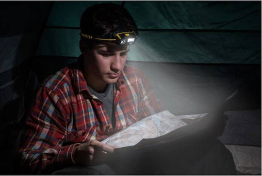 CAT Headlamp LED Dual Function with Maximum Brightness 240lm Black