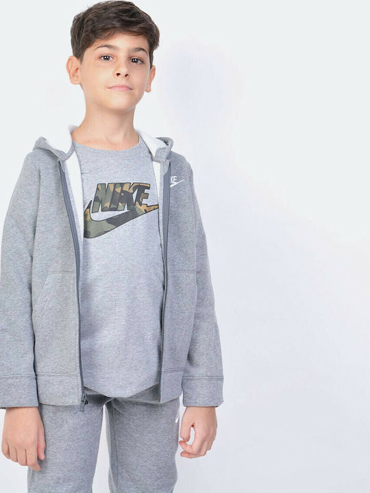 Kids Sweatpants Set Gray 2pcs SPORTSWEAR