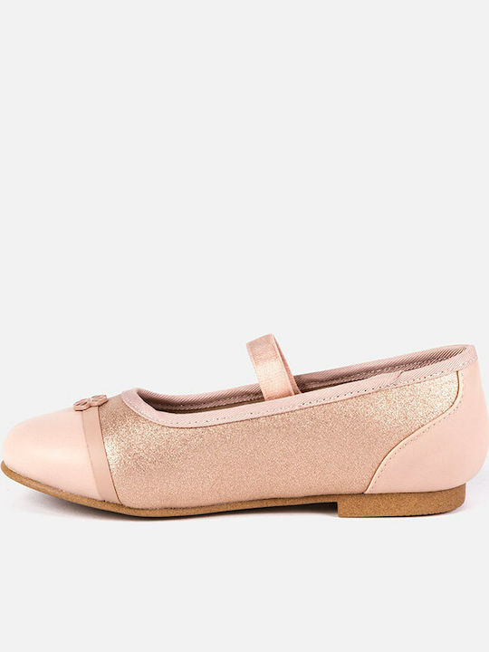 Mayoral Kids Ballerinas with Elastic Strap Pink