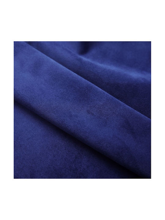 vidaXL Vorhang mit Grommet Dark Blue Velvet Dark Blue Velvet 140x245cm