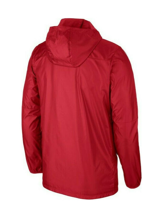 Nike Kids Sports Jacket short Windproof Hooded Red