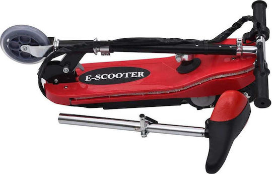 vidaXL Electric Children's Scooter with 12km/h Max Speed in Red Color with Seat