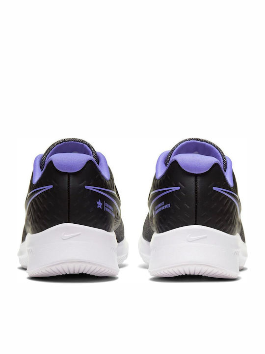 Star Runner 2 Glitter Αθλητικά Παιδικά Παπούτσια Running με Κορδόνια Γκρι