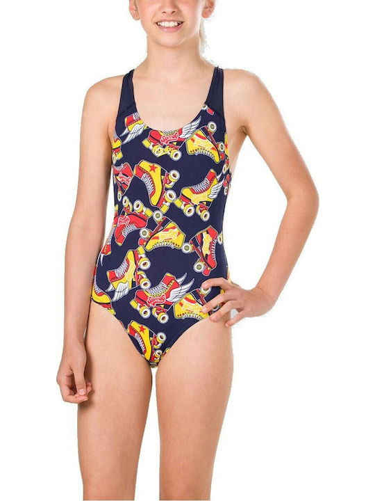 Speedo Costum de baie pentru copii Întreg Albastru marin