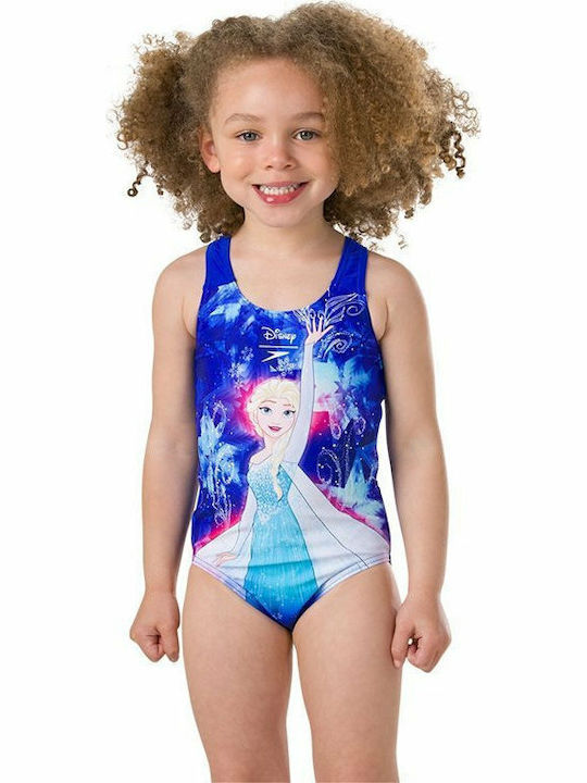 Speedo Kinder Badeanzug Einteilig Blau