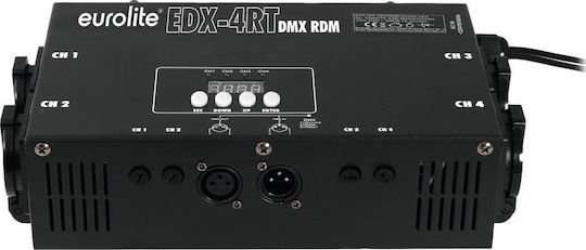 Eurolite EDX-4RT DMX RDM DMX Dimmer για Κονσόλα Φωτισμού