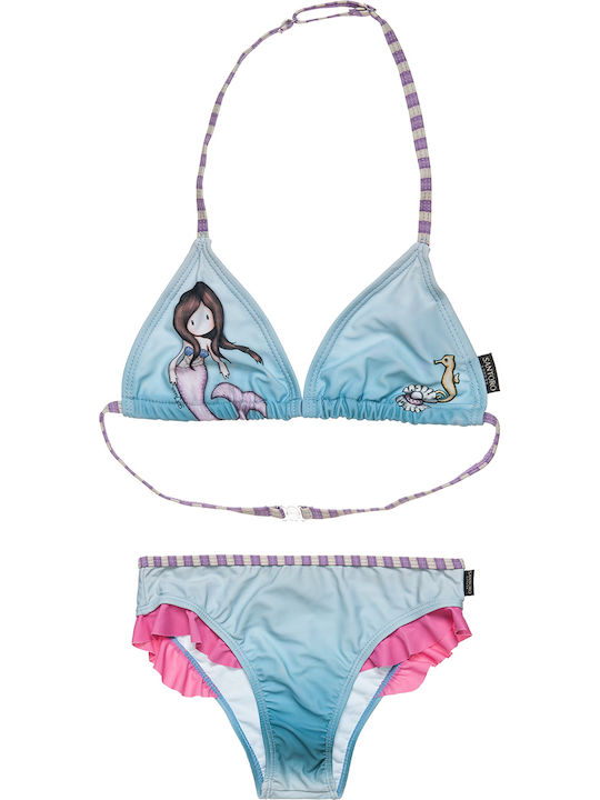 Santoro Costum de baie pentru copii Bikini Albastru deschis