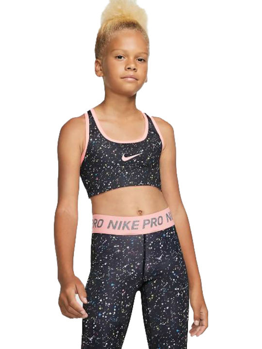 Nike Kinder-Bustier Dri-Fit Schwarz