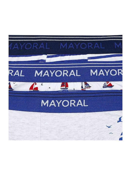 Mayoral Kids Set with Boxers Light Blue 3pcs