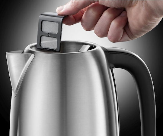Russell Hobbs Adventure Електрически Кана 1.7л 2400W Сребриста