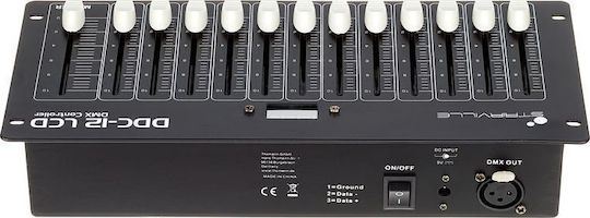 Stairville DDC-12 DMX Controller Lichtkonsole mit 12 Steuerkanälen