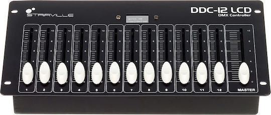 Stairville DDC-12 DMX Controller Lichtkonsole mit 12 Steuerkanälen