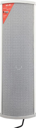 PS-304A Wand-Installationslautsprecher 30W Stück 13x12.5x42cm Weiß