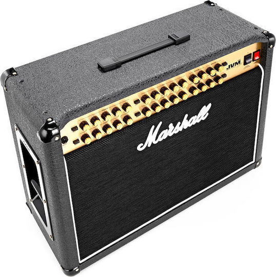 Marshall JVM410C Λαμπάτος Combo Ενισχυτής Ηλεκτρικής Κιθάρας 2 x 12" 100W Μαύρος