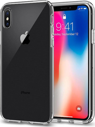 Spigen Liquid Crystal Back Cover Silicon Transparent (iPhone XS Max) 065CS25122