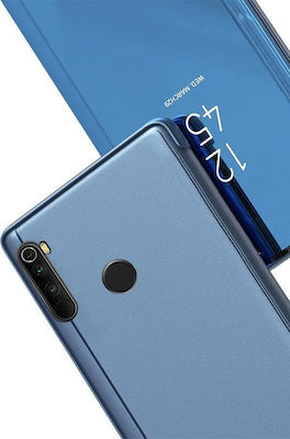 Hurtel Clear View Buchen Sie Kunststoff Blau (Redmi Note 8T)