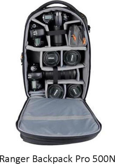 Benro Ranger Pro 500N Τσάντα Πλάτης Φωτογραφικής Μηχανής Μαύρη