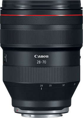 Canon Full Frame Camera Lens RF 28-70mm f/2L USM Standard Zoom / Wide Angle for Canon RF Mount Black