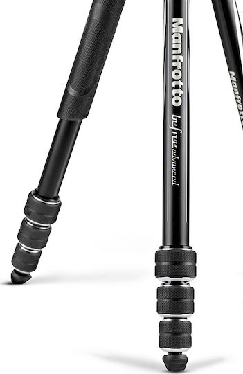 Manfrotto Befree Live Trepiede Video Din Aluminiu Cu Cap Hidraulic Și Sarcină Maximă 4kg Până La 150cm