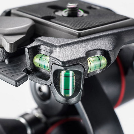 Manfrotto 190 Aluminum 3-Section Camera Tripod with Head Up to 170cm and 7kg Maximum Load