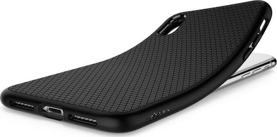 Spigen Liquid Air Back Cover Silicone Black (iPhone XR)