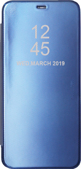 Hurtel Clear View Book Πλαστικό Μπλε (Galaxy A10)