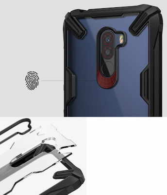 Ringke Fusion X Μαύρο (Pocophone F1)