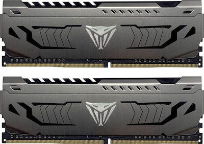 Patriot Viper Steel 16GB DDR4 RAM mit 2 Modulen (2x8GB) und Geschwindigkeit 4000 für Schreibtisch