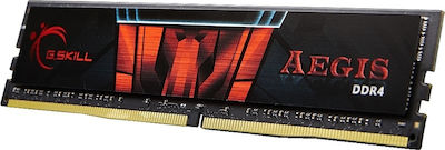 G.Skill Aegis 4GB DDR4 RAM mit Geschwindigkeit 2400 für Schreibtisch