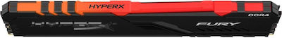 HyperX Fury RGB 8GB DDR4 RAM mit Geschwindigkeit 3200 für Schreibtisch