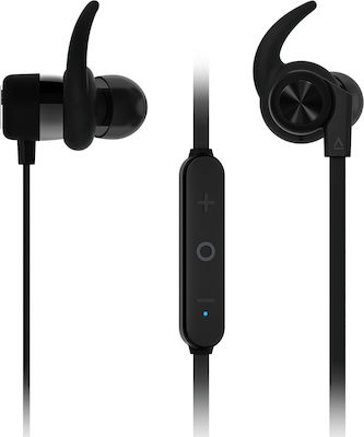 Creative Outlier Active In-ear Bluetooth Handsfree Ακουστικά με Αντοχή στον Ιδρώτα Μαύρα