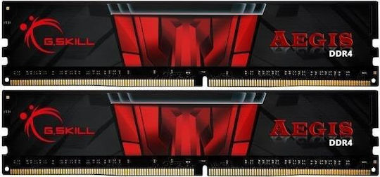 G.Skill Aegis 16GB DDR4 RAM with 2 Modules (2x8GB) and 2800 Speed for Desktop