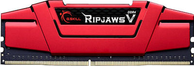 G.Skill Ripjaws V 8GB DDR4 RAM με 2 Modules (2x4GB) και Ταχύτητα 2800 για Desktop